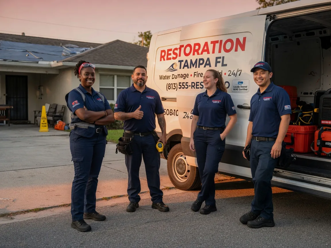 Water Damage Restoration company in Baldwin, ND