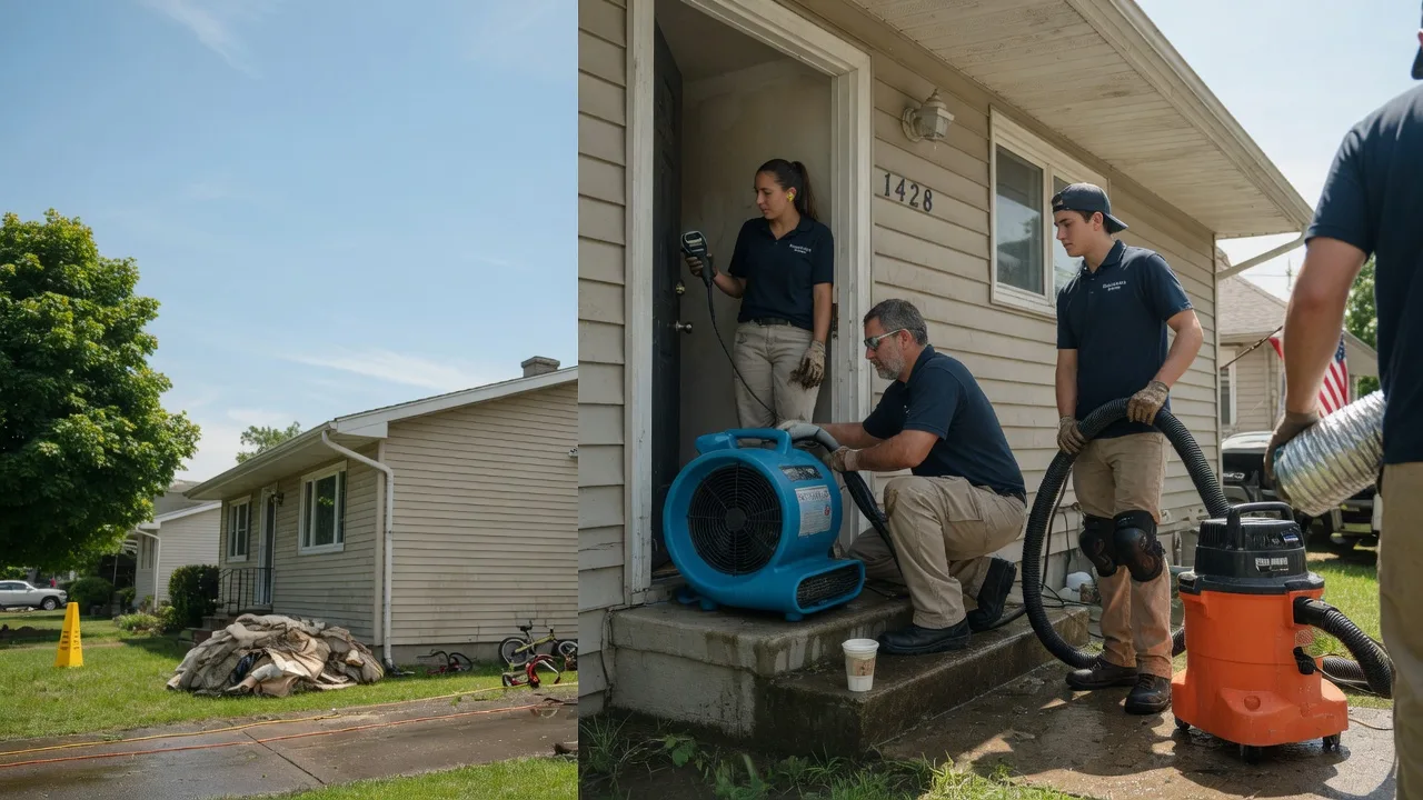Water Damage Restoration in Baldwin, ND near me
